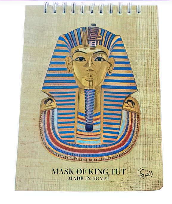 -Medium-sized notebook with Pharaonic designs