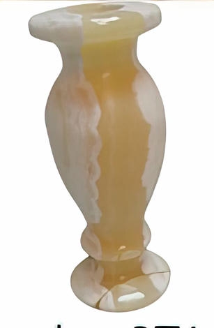 -Special 20cm Alabaster Vase Assorted Designs
