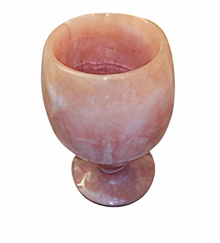 Medium Colored Decorative Alabastar Goblet - Assorted Designs